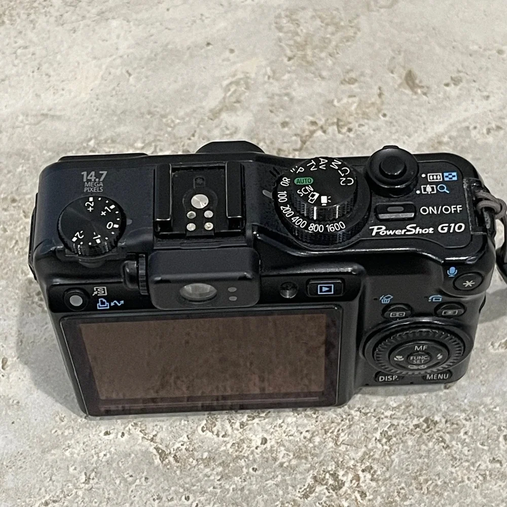 Canon PowerShot G10 Digital Camera Black 14.7 Megapixels 5x Optical Zoom‎